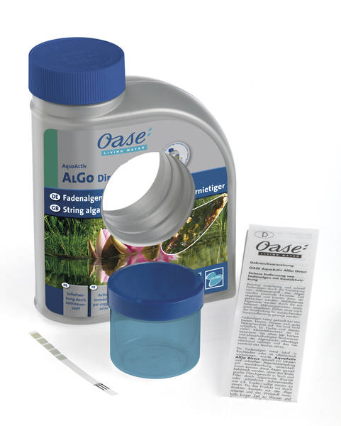 AquaActiv AlGo Direct Oase - zwalczanie glonów nitkowatych oczku wodnym