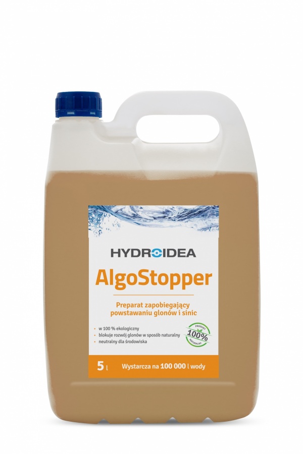 Preparat do przed glonami i sinicami - preparat zapobiegający rozwojowi sinic i glonów AlgoStopper Hydroidea - zapobiega powstawaniu glonów