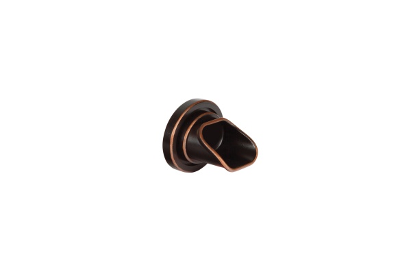 Wylewka fonntannowa w formie waskiej dyszy wykonana z mosiadzu w kolorze brązowym Oase